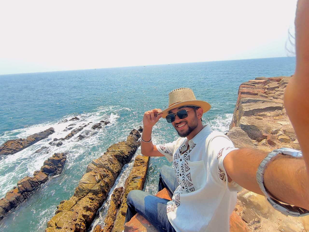 Jaideep Borkar exploring the Konkan coast